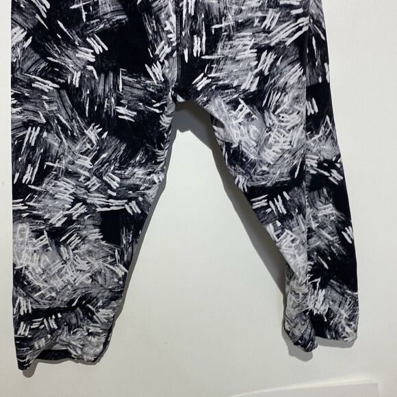 Calvin Klein Women's White Black Quick Dry Performance Leggings Size Large - Picture 6 of 8